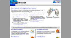 Desktop Screenshot of neurodimension.com