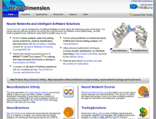 Tablet Screenshot of neurodimension.com